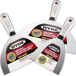 Hyde Juego de cuchillos de metal de alta calidad de 4, 6 y 8 pulgadas, grado profesional, ergonómico y resistente a la corrosión, todo acero Hyde Juego de cuchillos de metal de alta calidad de 4, 6 y 8 pulgadas, grado profesional, ergonómico y resistente a la corrosión, todo acero