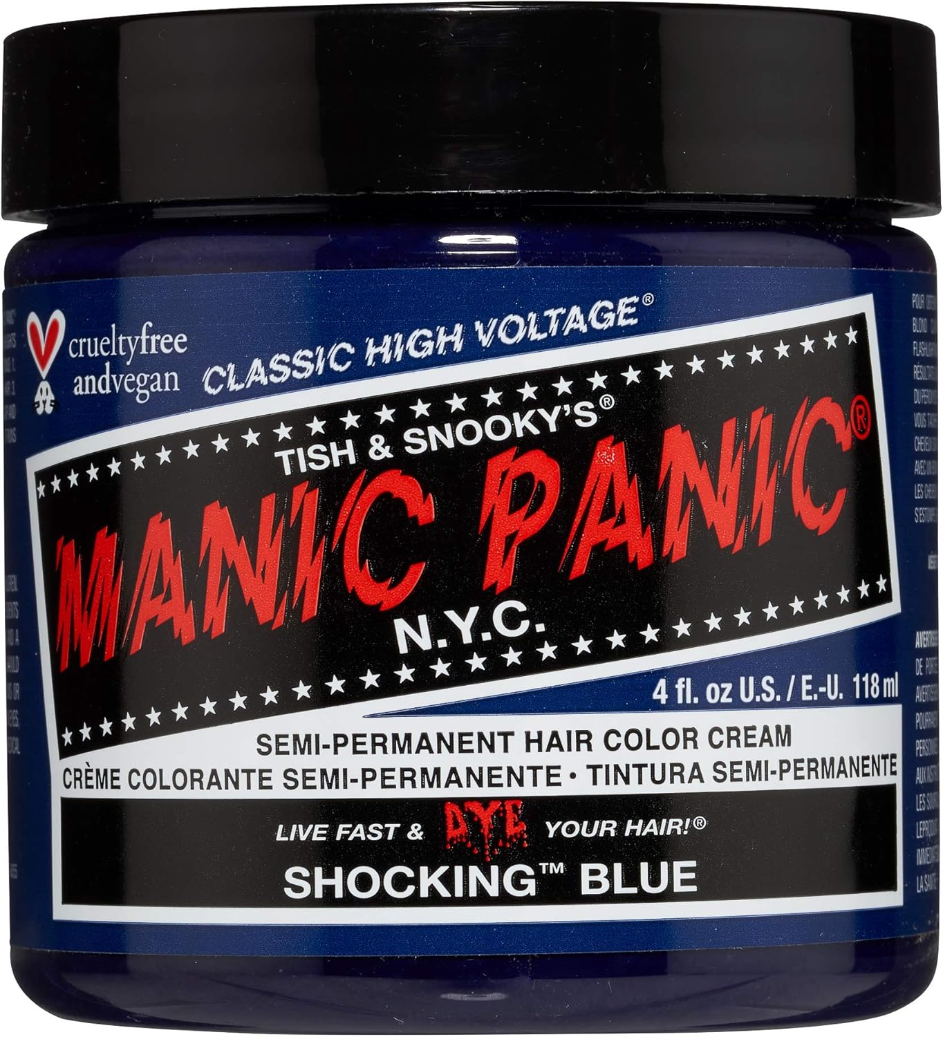 TiendaUsbeauty Manic Panic Crema de color de cabello semipermanente, paquete de de 1
