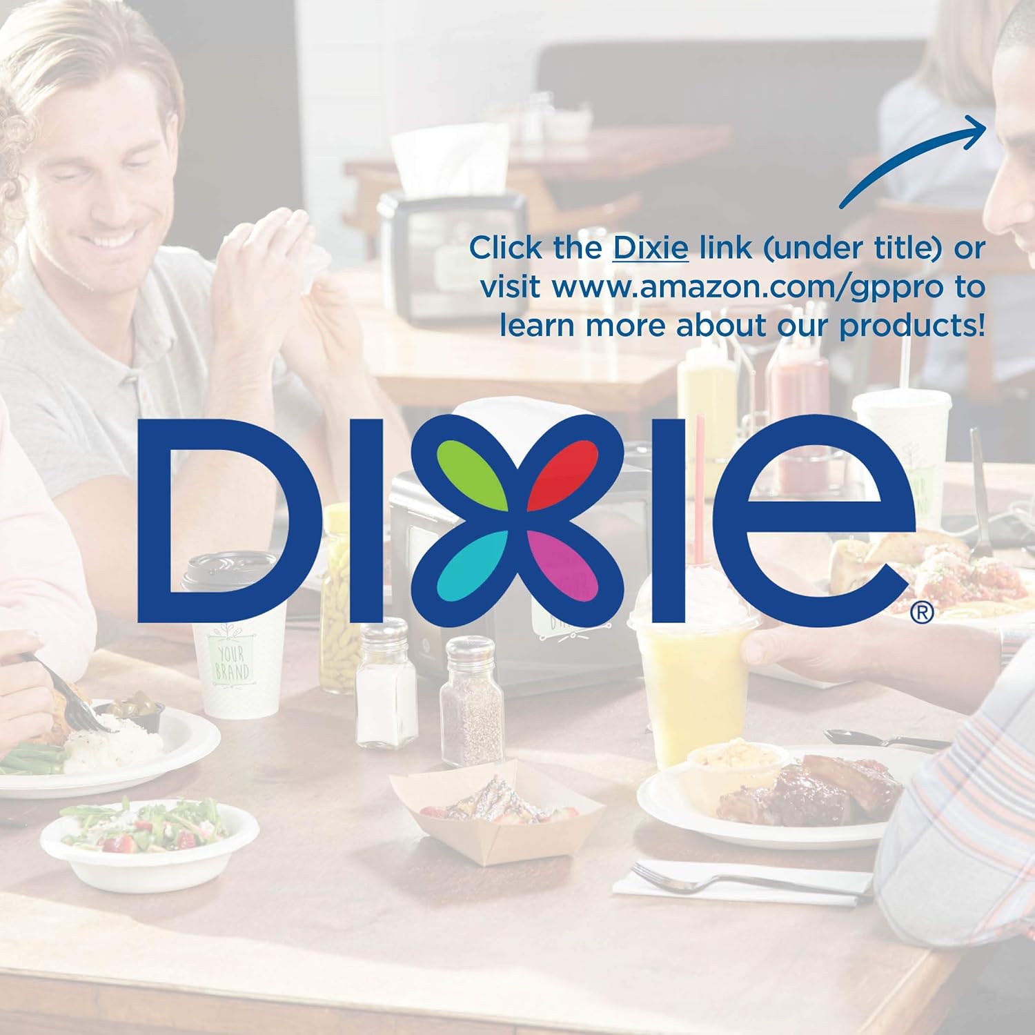 Dixie GP PRO (Georgia-Pacific) Tenedor de plástico de poliestireno de peso medio de 6.104 pulgadas envuelto individualmente de 6.104 pulgadas, color