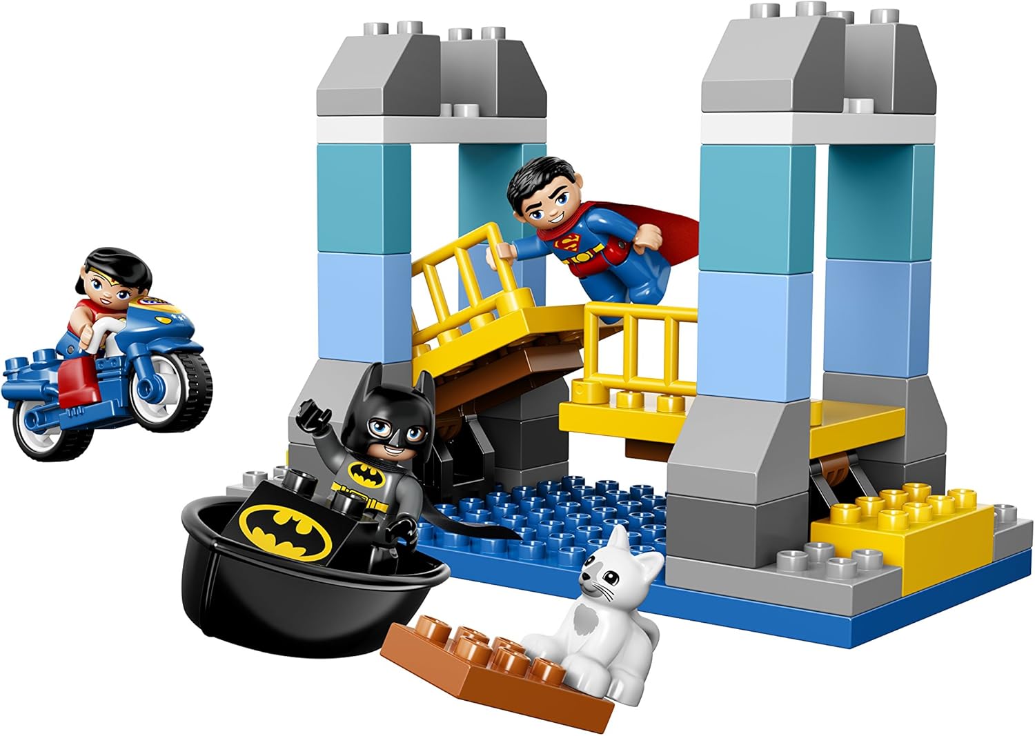 Set para armar LEGO Duplo de Súper Héroes,Aventuras de Batman (10599)