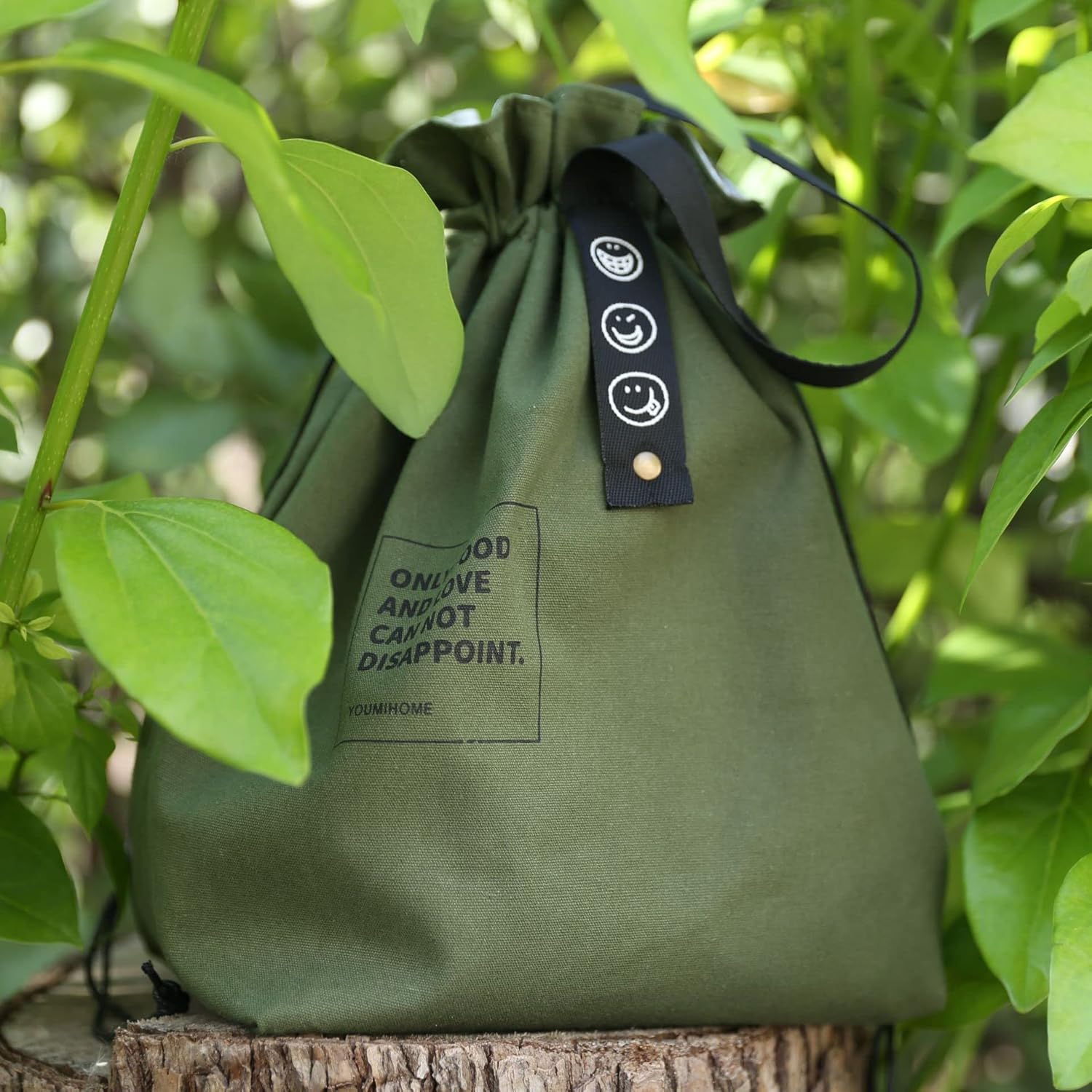 Lonchera para niños, lonchera con cordón de lona con aislamiento grande, bolsas de mano, loncheras reutilizables para adultos con resistente al agua