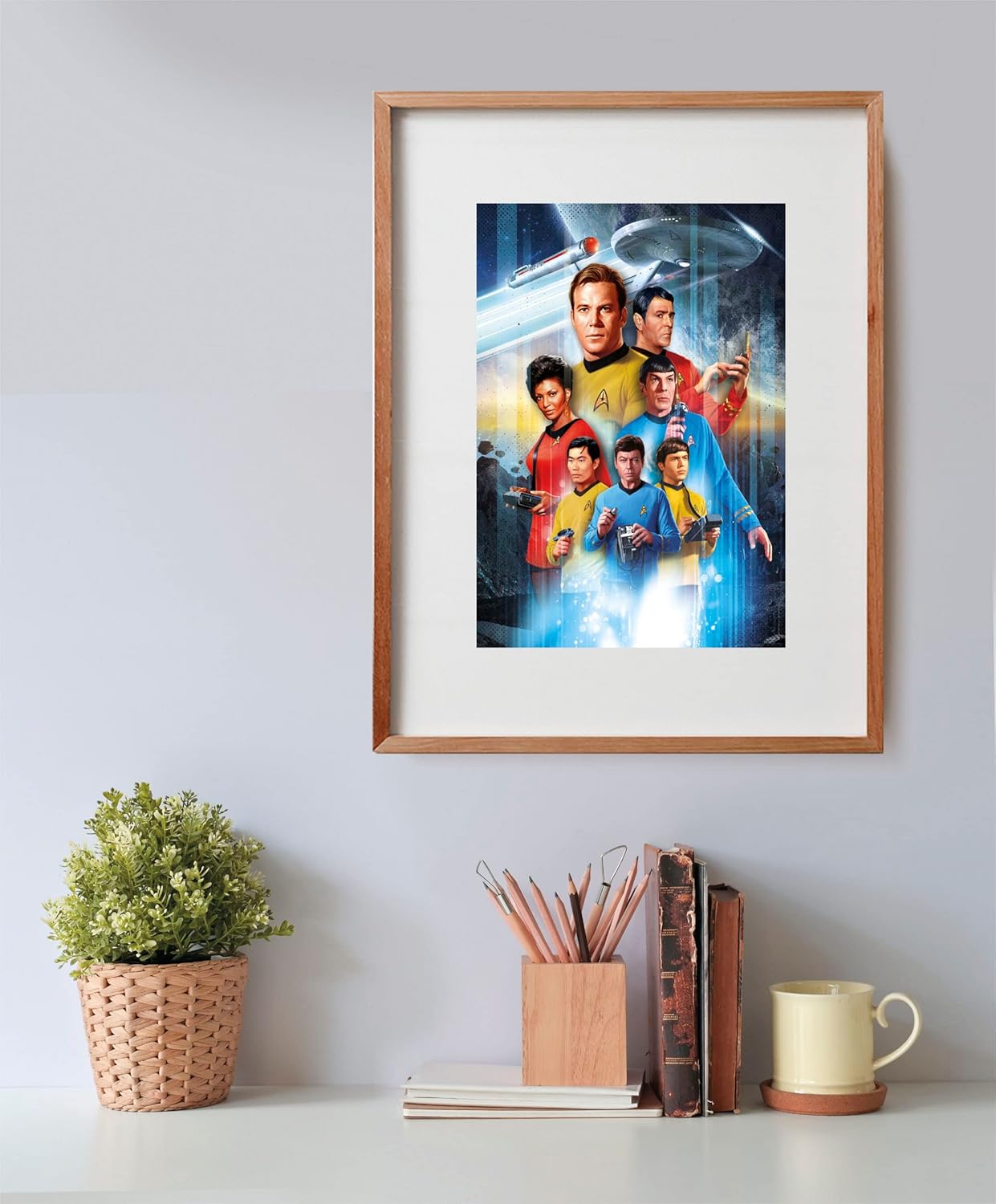 Clementoni – Star Trek – Cult Movie – Collection Puzzle of 500 Pieces – Patience and Thinking Game – Portrait Size – Net Image – 49 x 36 Cm – Ages