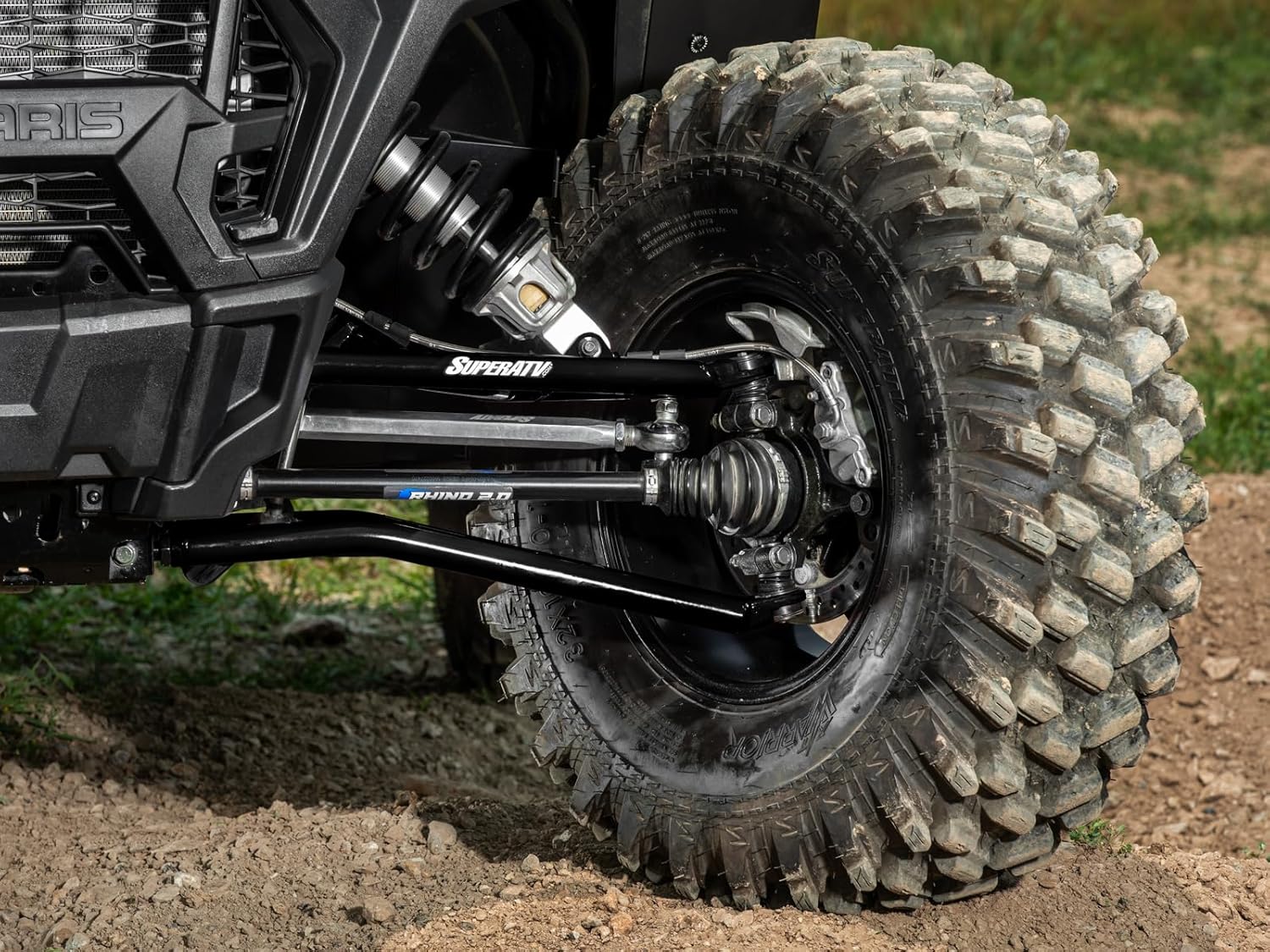 SuperATV Brazos A de desplazamiento delantero de 1.5 pulgadas para Polaris RZR XP 1000  XP 4 1000 2014-2021  Se adapta a neumáticos más grandes