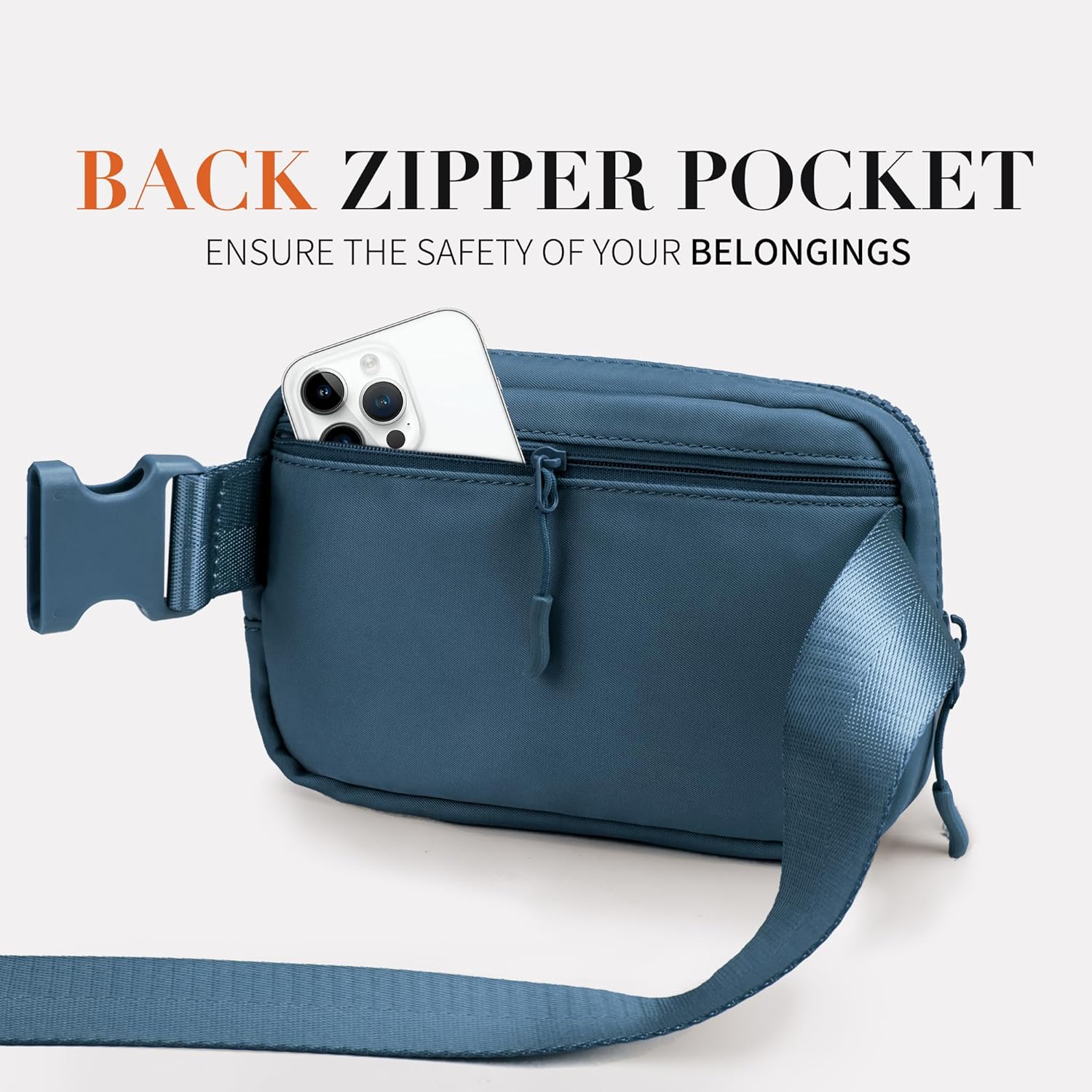 Minicangurera unisex con correa ajustable para entrenamiento, correr, viajar, senderismo