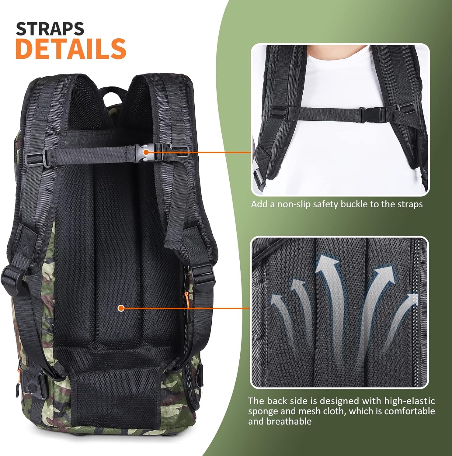 OUKNAK Bolsa de viaje de repuesto para JBL Party Box 110, mochila portátil para altavoz JBL (para JBL partybox 110 camuflaje)