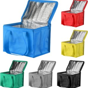 Mifoci Paquete de 6 bolsas aisladas para entrega de alimentos a granel, 16 x 10 x 13 pulgadas, bolsas aisladas para llevar, bolsas de compras Mifoci Paquete de 6 bolsas aisladas para entrega de alimentos a granel, 16 x 10 x 13 pulgadas, bolsas aisladas para llevar, bolsas de compras