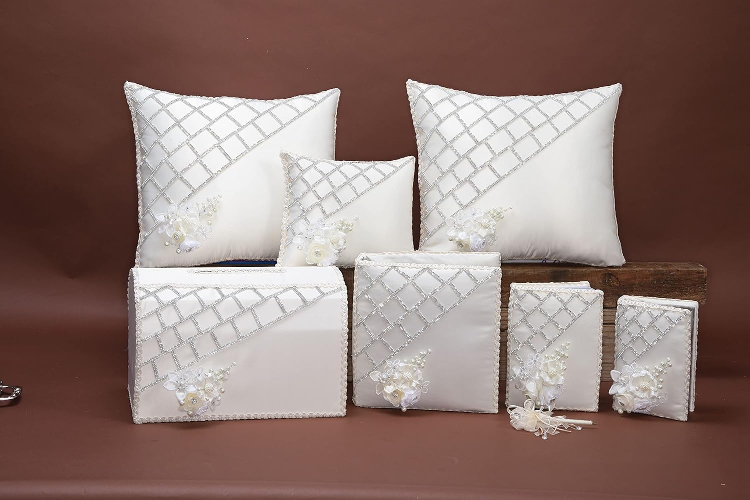 A&C Quinceañeras and More Wedding accessories Pillow set, Wedding Album Wedding Guest book Wedding Pillow Cojines de boda Our Wedding Pillows 2206