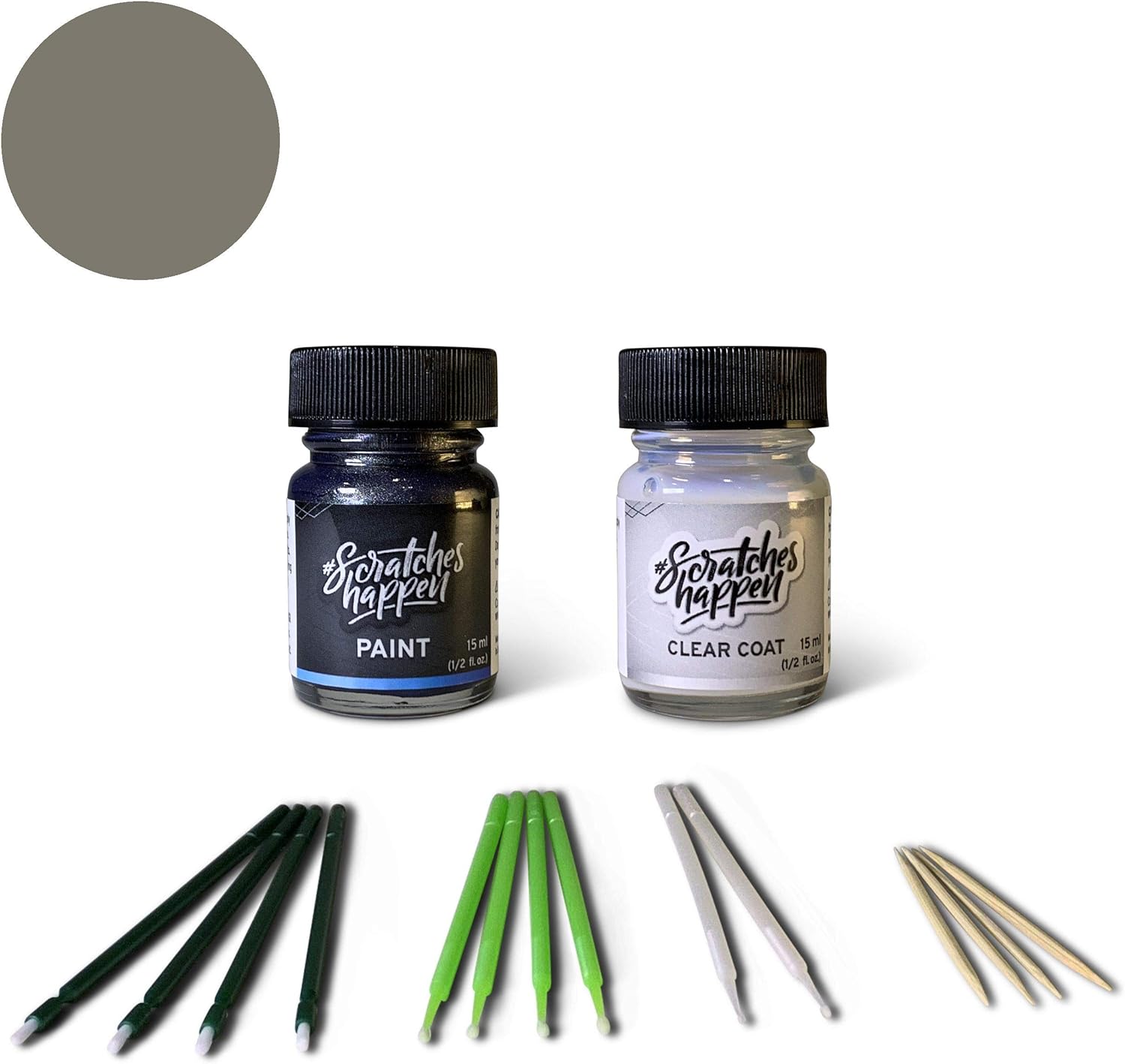 ScratchesHappen Kit de pintura de retoque compatible con Lexus Knight’s Armor Pearl (1H3) – Botella, esencial