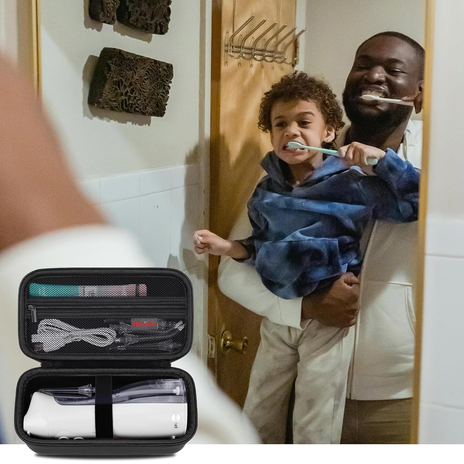Estuche de transporte para cámara de impresión instantánea MINIBEAR para niños, 40 MP para niños, funda de almacenamiento para cámara de video