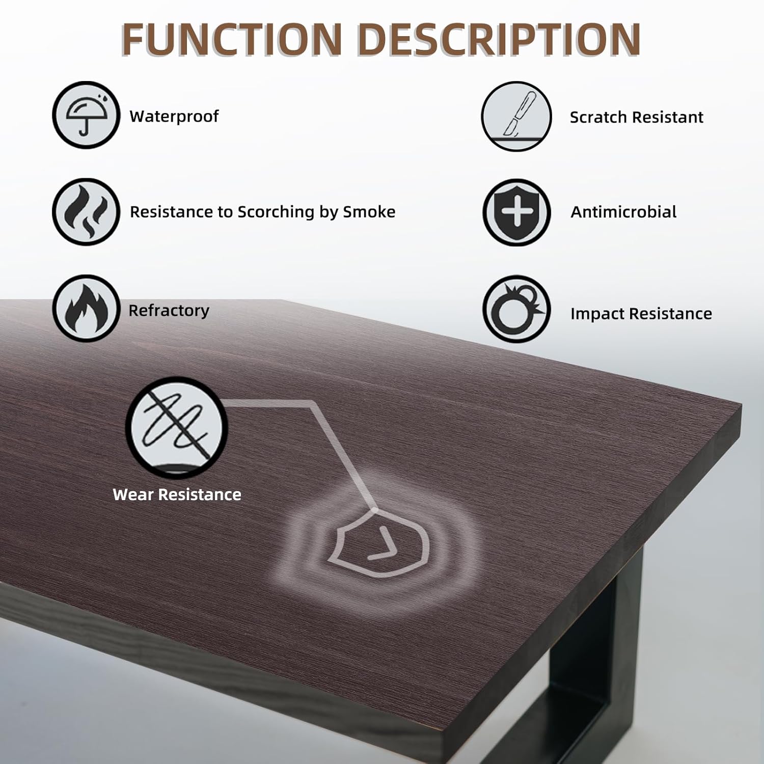 ZYJT Chapa de madera de nogal, diseño de lujo, laminado de 24 x 48 pulgadas, no pegado, flexible, duradero, de PVC, paneles de chapa de madera