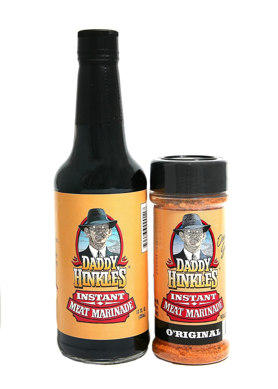 Daddy Hinkle’s Inc Marinade – Juego de 2 piezas, Orig, 15 onzas