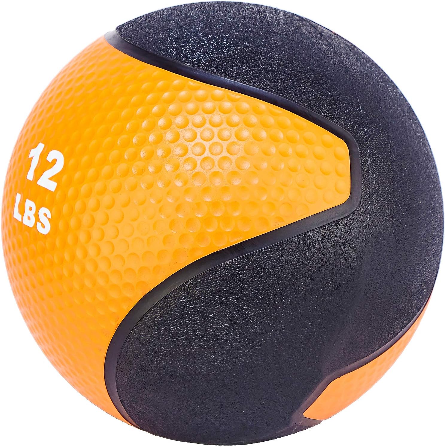 Signature Fitness Balón medicinal ponderado para ejercicios de entrenamiento, pelota de pared y pelota de golpe