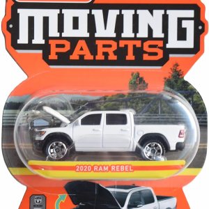 Matchbox 2020 Ram Rebel, Piezas móviles 4654 Blanco Matchbox 2020 Ram Rebel, Piezas móviles 4654 Blanco