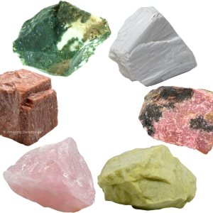 Cristales para manifestación de amor, juego de 6 cristales curativos de cuarzo rosa, rodonita, piedra lunar melocotón, serpentina, escolecita y Cristales para manifestación de amor, juego de 6 cristales curativos de cuarzo rosa, rodonita, piedra lunar melocotón, serpentina, escolecita y