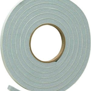 Frost King Cinta de espuma de vinilo – Celda cerrada – Compresión moderada, 12 W”, 38″ de grosor, 10′ L, gris Frost King Cinta de espuma de vinilo – Celda cerrada – Compresión moderada, 12 W”, 38″ de grosor, 10′ L, gris