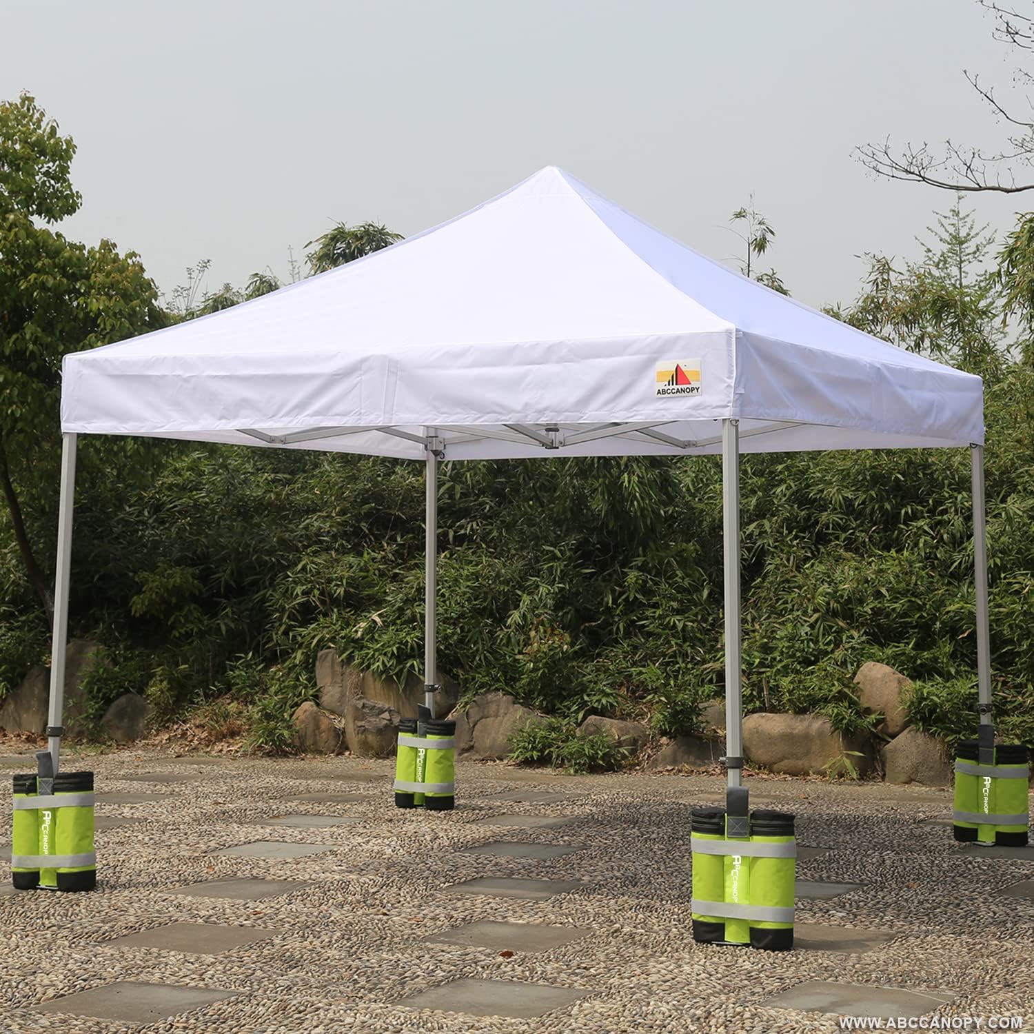 Abccanopy juego de 4 bolsas pesadas para armado de refugio instantáneo de calidad superior y de alta resistencia, de 55 lb cada una, en más de 20