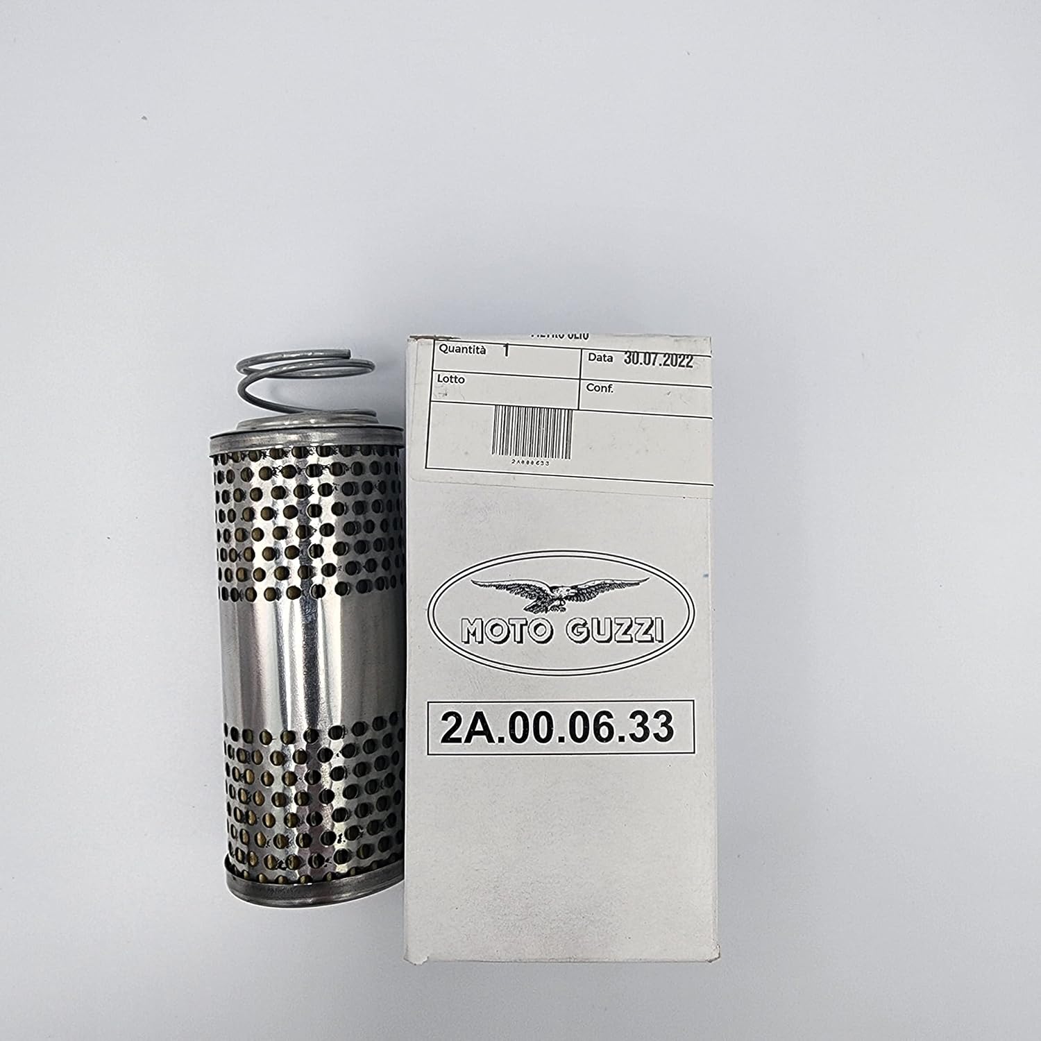 Filtro de aceite 2A000633 Moto-Guzzi OEM Compatible GU27153085, 2A000633  Filtro de aceite Moto Guzzi (Moto Guzzi V7 e5 850cc Palace Gucci 2023-2023)