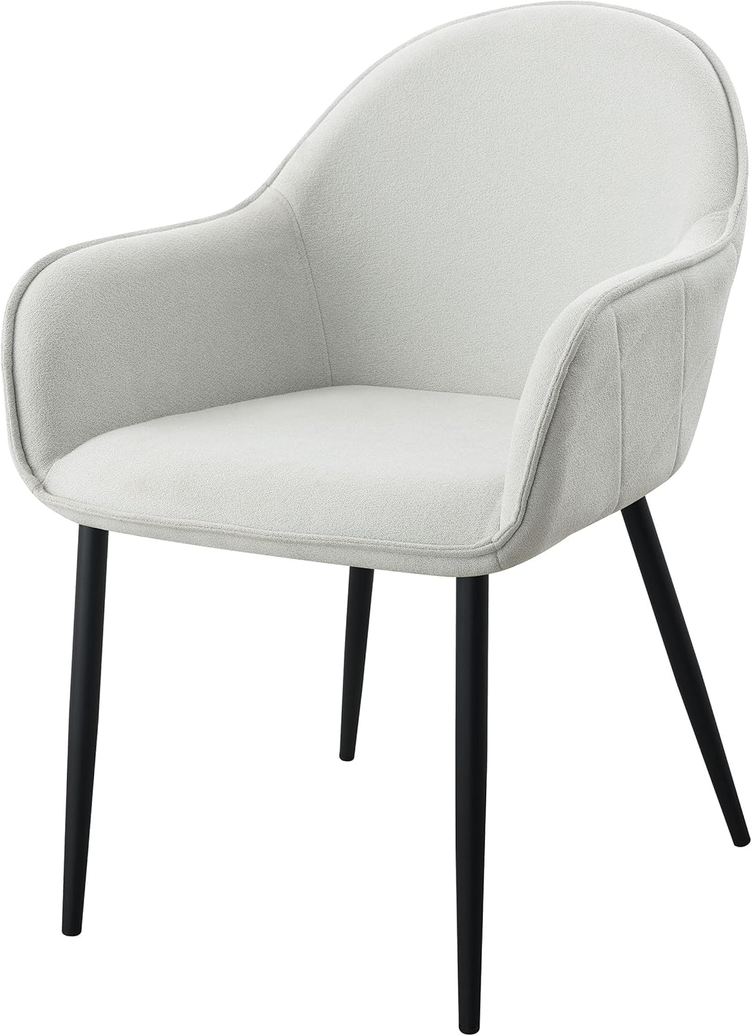 Coaster Home Furnishings Emma – Silla tapizada para comedor, color gris niebla
