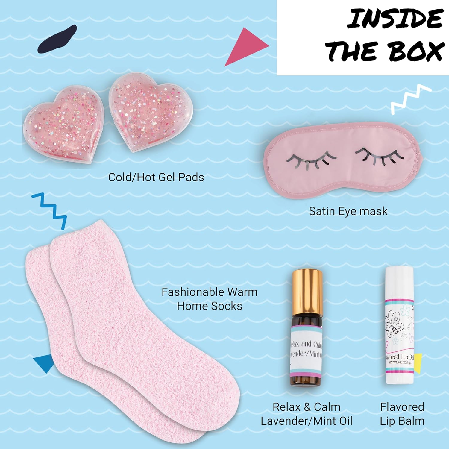 Kit de primer período para niñas  Kit menstrual para el primer período menstrual caja cómoda para preadolescentes con bolsa para llevar para niñas