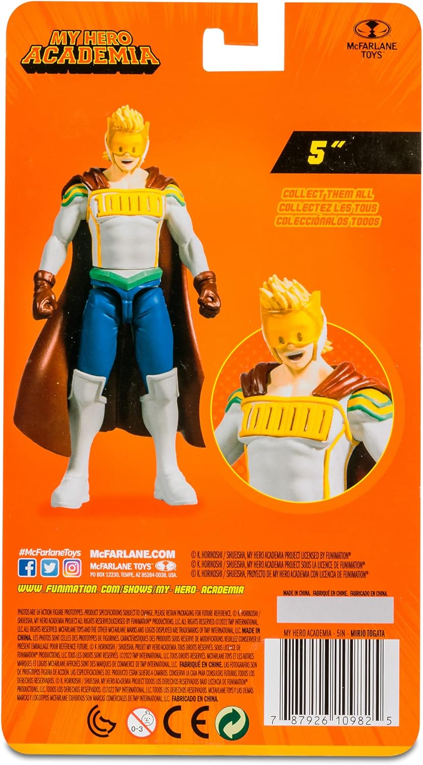 McFarlane – My Hero Academia 5 Figuras Wave 4 – Mirio Togata