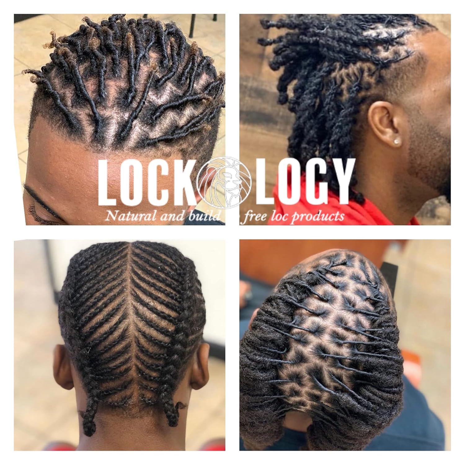 Loc Retwist Butter & Dread Wax Loc Butter For Growth – Lavender Rosemary All Natural & NO Build Up Loc Retwists Products by Lockology