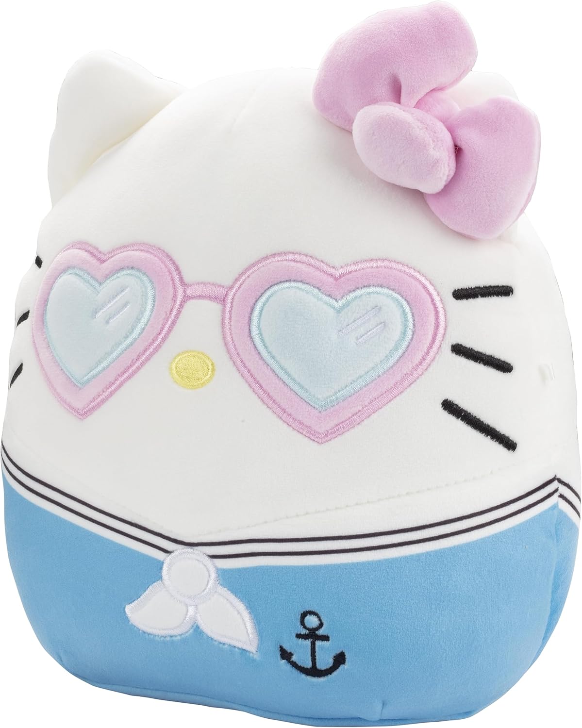 Squishmallows – Peluche de Hello Kitty Sailor de 8 pulgadas, peluche oficial de Kellytoy Sanrio – Lindo juguete suave y esponjoso de Hello Kitty –