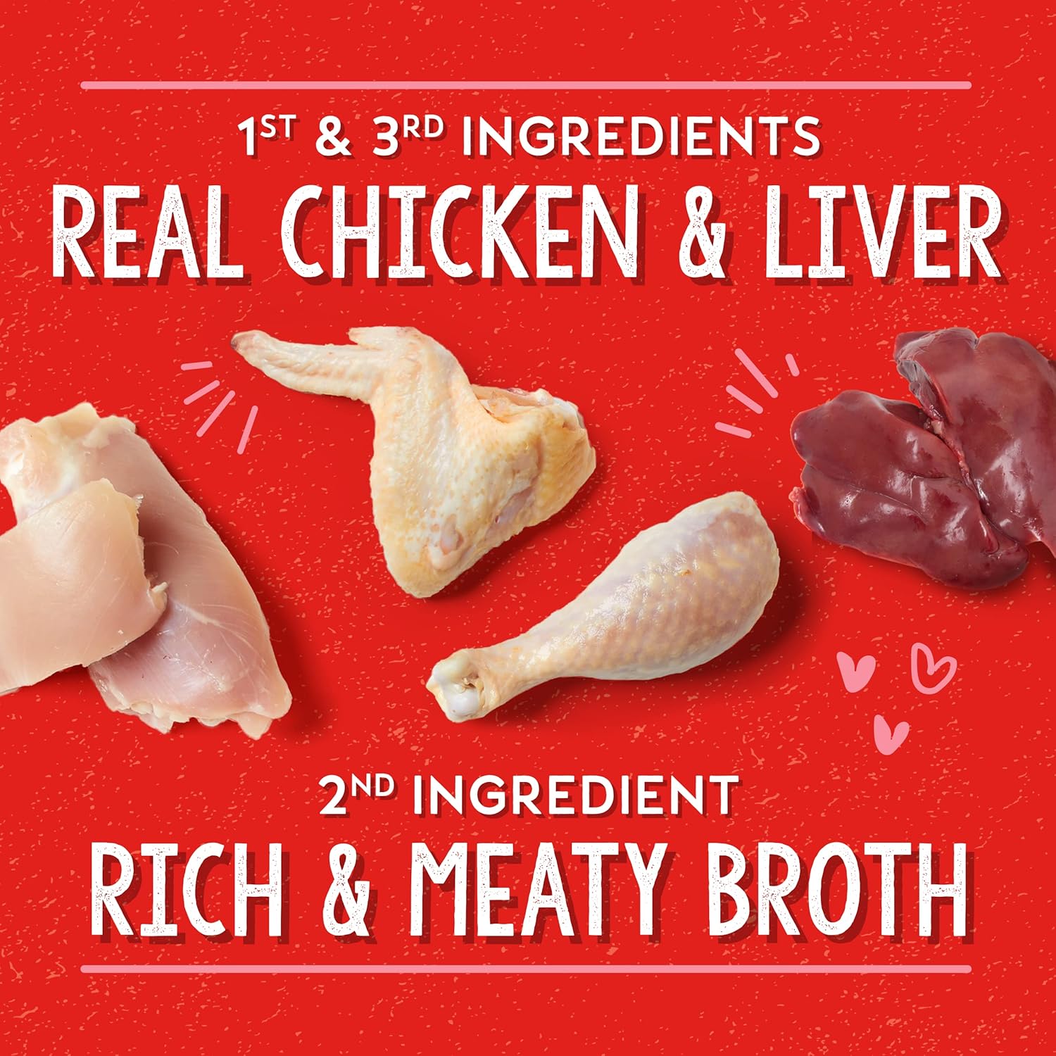 Stella & Chewy’s Lil Bites – Cena de hígado de pollo y pollo para razas pequeñas en caldo, tazas de 2.7 onzas (paquete de 12)
