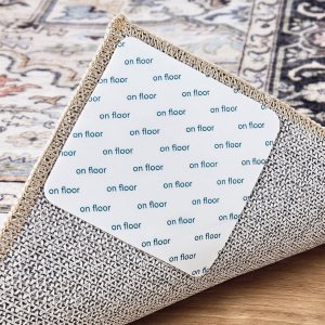 Cinta para alfombras para suelos de madera dura, 12 unidades antideslizantes para alfombras de suelo de madera, calcomanías para alfombras de área Cinta para alfombras para suelos de madera dura, 12 unidades antideslizantes para alfombras de suelo de madera, calcomanías para alfombras de área