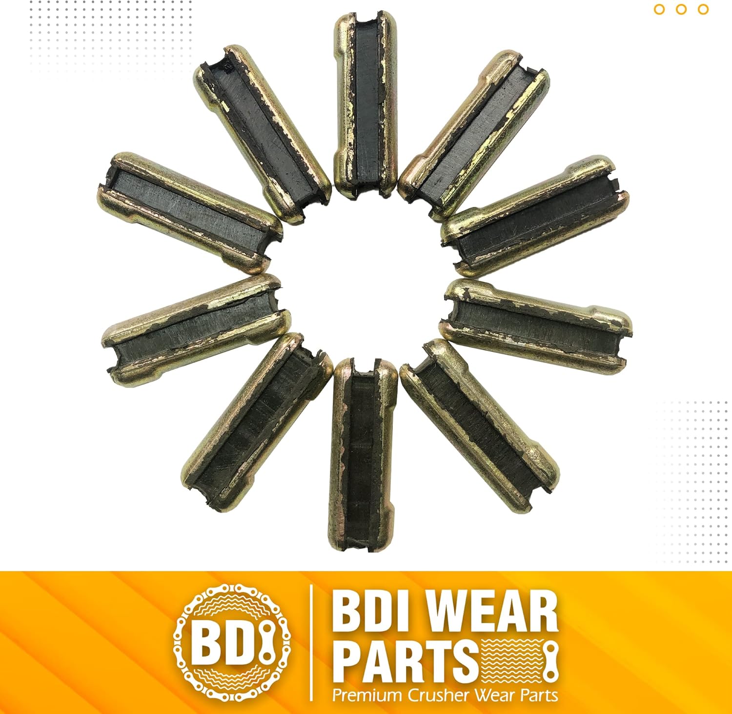 BDI Wear Parts 6737326 Pasadores flexibles para muchas retroexcavadoras Bobcat, mini excavadoras, minicargadoras, pasadores de dientes de cucharón –