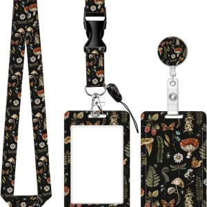 Soporte para tarjeta de identificación con clip retráctil para carrete de insignia y cordón, lindo cordón para tarjeta de nombre, protector de Soporte para tarjeta de identificación con clip retráctil para carrete de insignia y cordón, lindo cordón para tarjeta de nombre, protector de