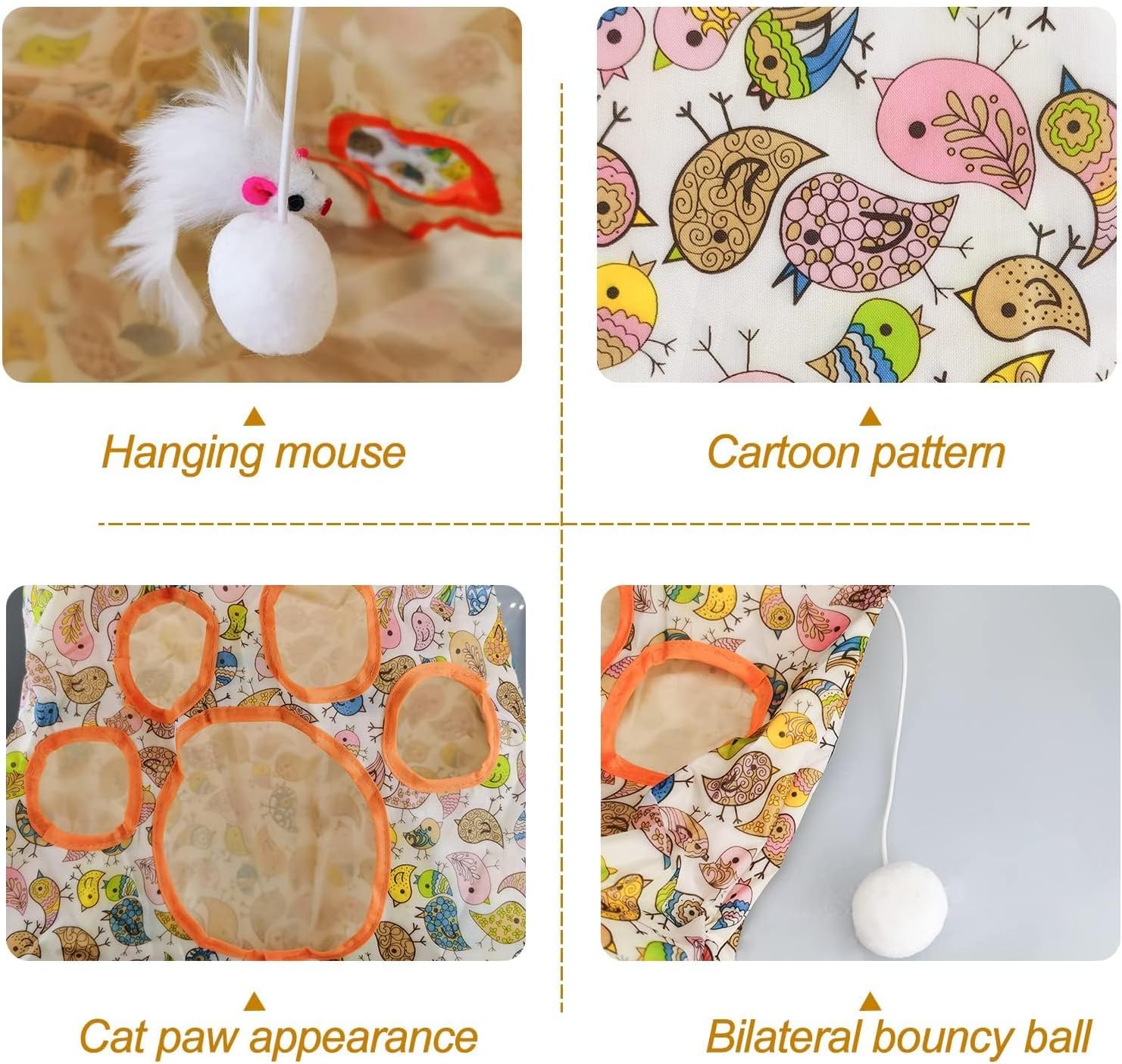 Bolsa de túnel para gatos, juguetes autointeractivos para gatos, nuevos túneles aburridos para mascotas, túneles para gatos para interiores, tubos