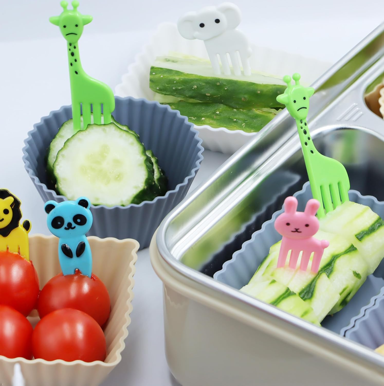 Paquete de 36 forros de silicona para cupcakes, tazas reutilizables para magdalenas, tazas redondas, cuadradas y rectangulares, antiadherentes,