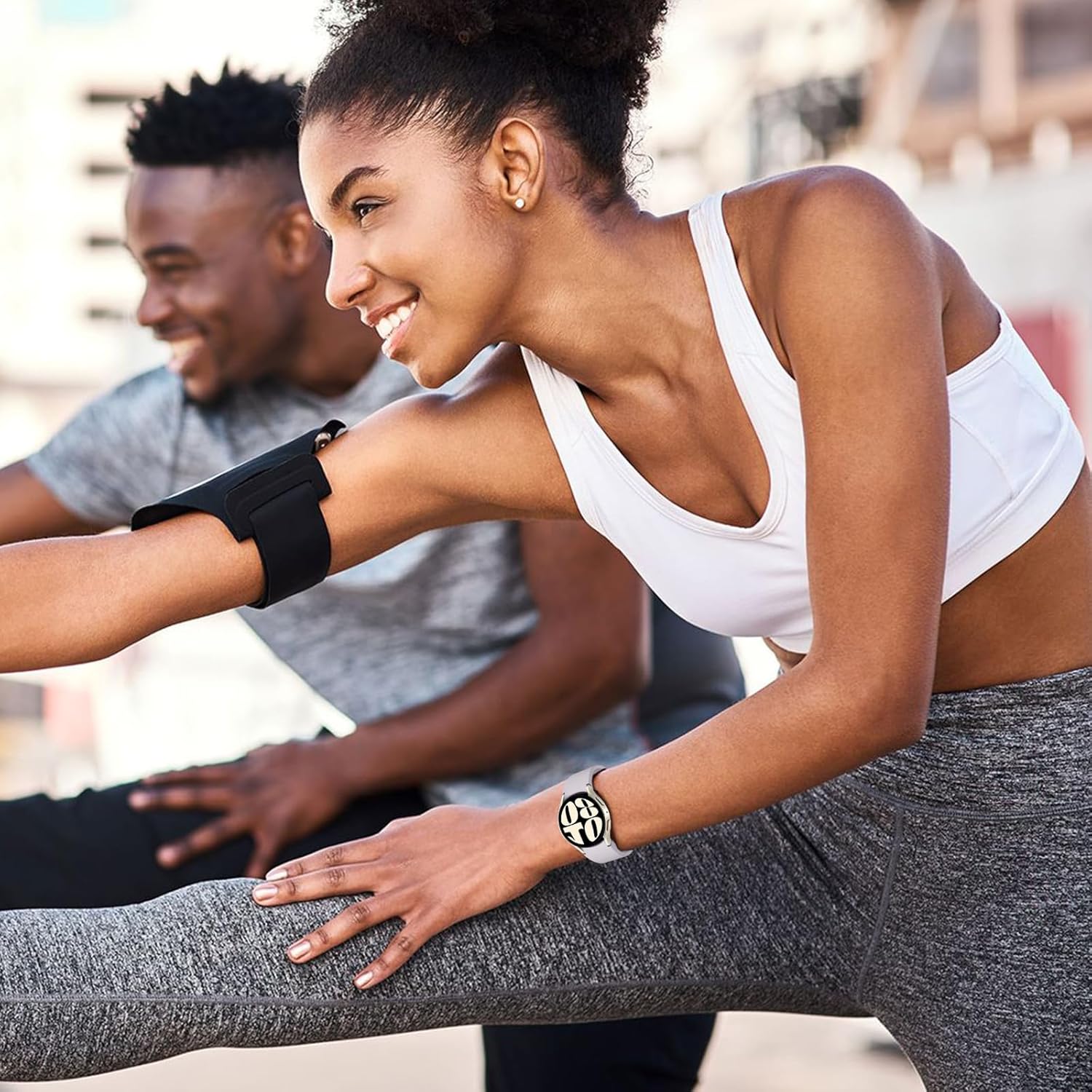 Correas de un solo clic compatibles con Samsung Galaxy Watch 6 Band 1.732 in 1.732 in 1.732 in, Galaxy Watch 6 Classic 1.693 in 1.850 in, correa de