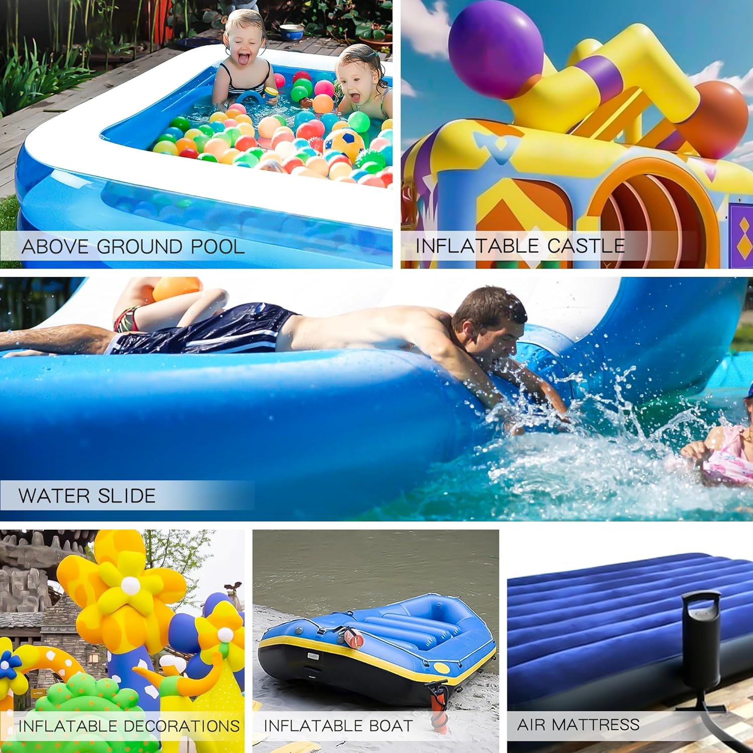 Kit de reparación de parches inflables, cinta de reparación de piscina de TPU impermeable, parche de reparación resistente para colchón de aire,