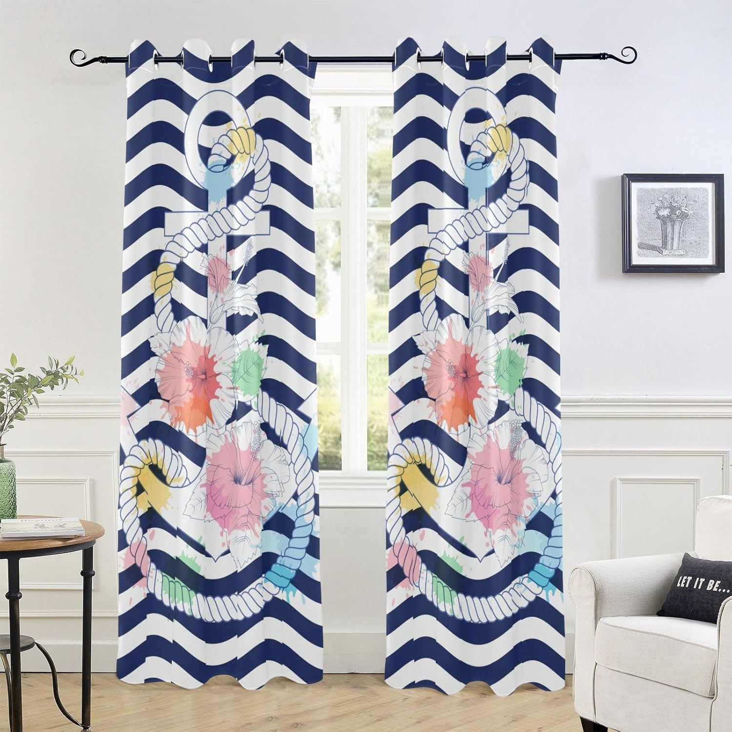 Black Out Curtains Window Curtains for Bedroom 84 inches Length Room Darkening Curtains Curtains & Drapes cortinas para cocina