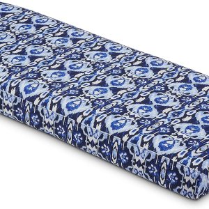 Classic Accessories Vera Bradley by Classic Accessories – Cojín para banco de patio, resistente al agua, 54 x 18 x 3 pulgadas, Ikat Island, cojines Classic Accessories Vera Bradley by Classic Accessories – Cojín para banco de patio, resistente al agua, 54 x 18 x 3 pulgadas, Ikat Island, cojines