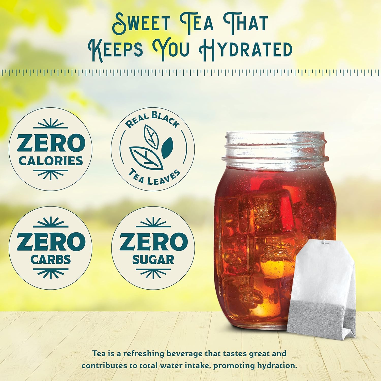 Southern Breeze Cold Brew – Paquete variado de té dulce con té negro y cero carbohidratos, cero azúcar, 20 bolsas de té envueltas individualmente,
