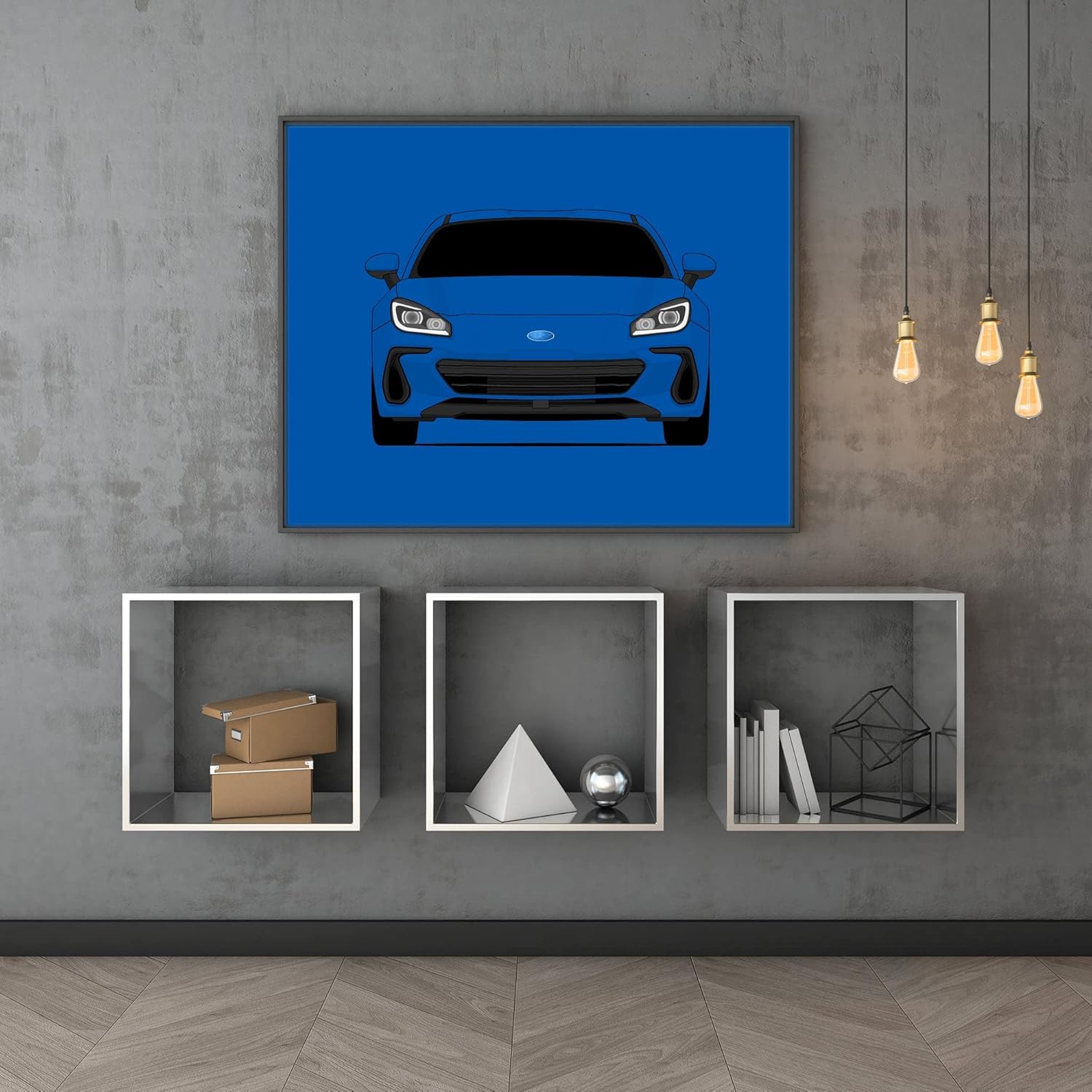 CUSTOMIZABLE COLOR Subaru BRZ (2022-Present) Inspired Poster Print Wall Art Decor Handmade (Unframed)