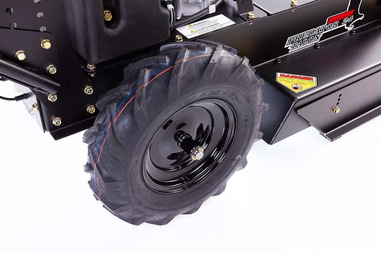 Swisher WRC11524BSC – 11.5 HP 24 in. Caminar por detrás de corte áspero con ruedas