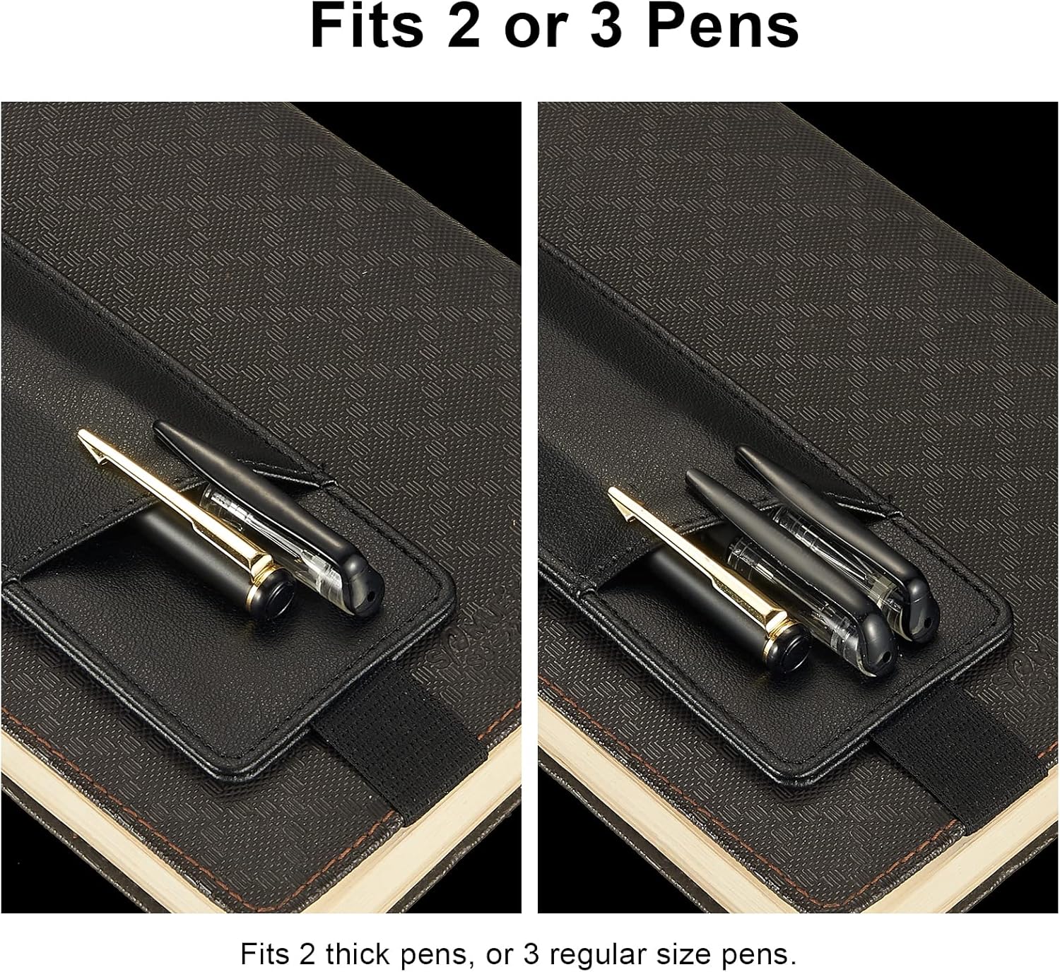 Soporte ajustable para bolígrafo con banda elástica, soporte para bolígrafo para cuaderno, funda para bolígrafo, soporte para bolígrafo de diario,