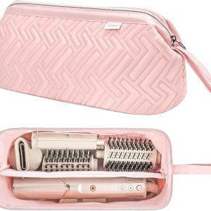Leudes Bolsa de viaje para herramientas para el cabello, estuche de transporte portátil de tiburón Flexstyle, estuche para secadora de cabello de Leudes Bolsa de viaje para herramientas para el cabello, estuche de transporte portátil de tiburón Flexstyle, estuche para secadora de cabello de