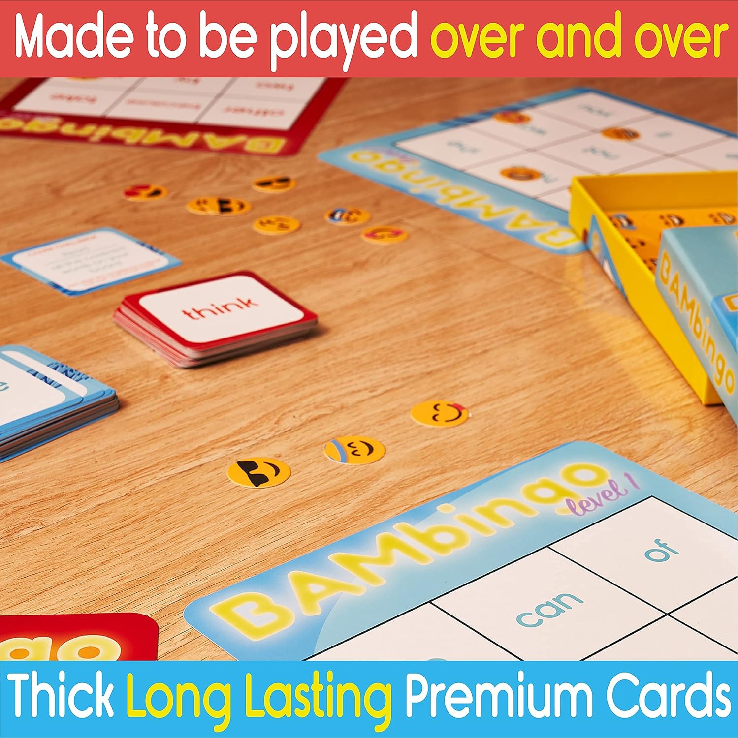 BAMBingo Sight Words Plus Alphabet – Aprender a leer ABC y juegos educativos de vocabulario