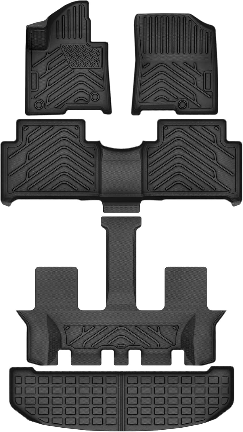 Alfombrillas para Kia Sorento Hybrid 2021-2024 (PHEV y HEV), ajuste personalizado Sorento enchufable híbrido 67 pasajeros 2022-2024 2022-2024 para