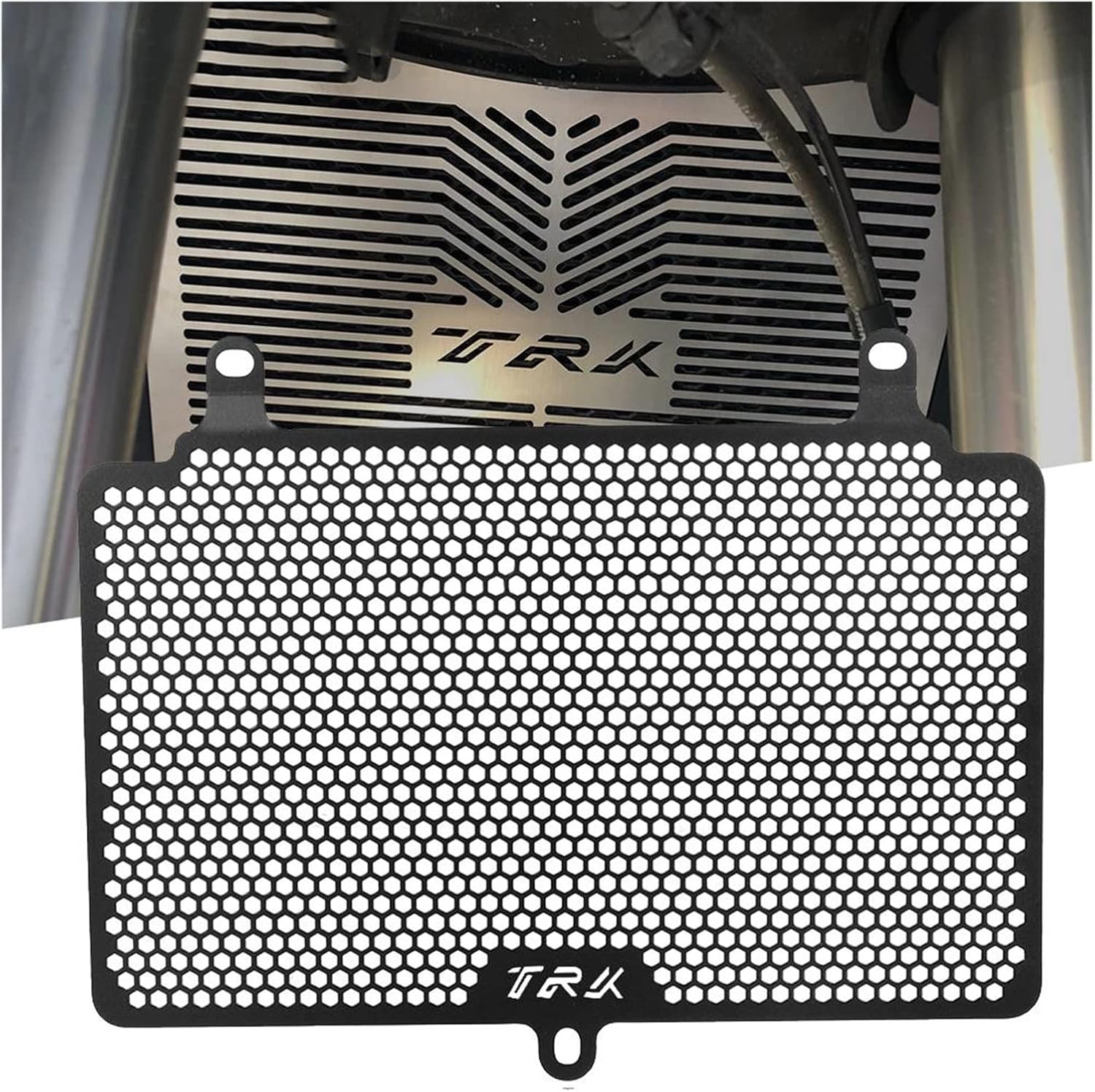 HRTLSS Motorcycle Accessories Aluminum Radiator Grille Guard Protector Cover for BENEL*&LI TRK702 TRK702X TRK 702 702X 2024 2023 2022 Motorcycle