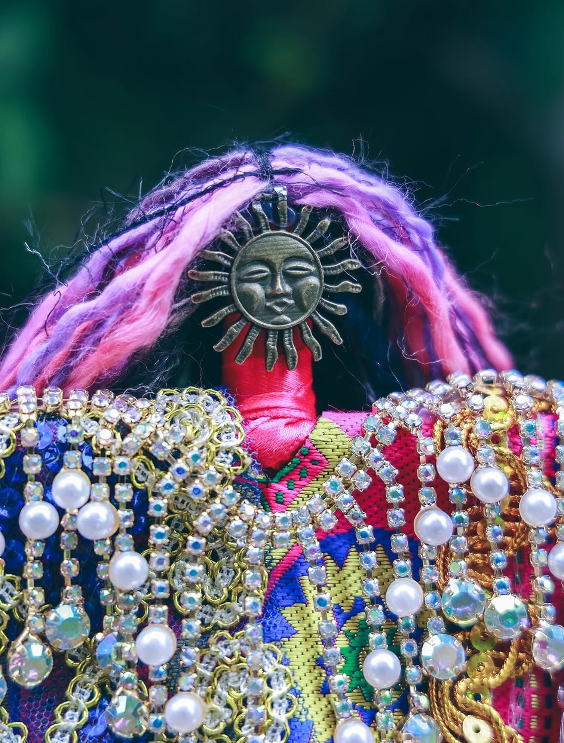 Spirit Doll – Muñeca de arte hecha a mano, muñeca de arte tribal hecha a mano, muñeca bohemia, muñeca curativa, diosa, espíritu de la tierra,