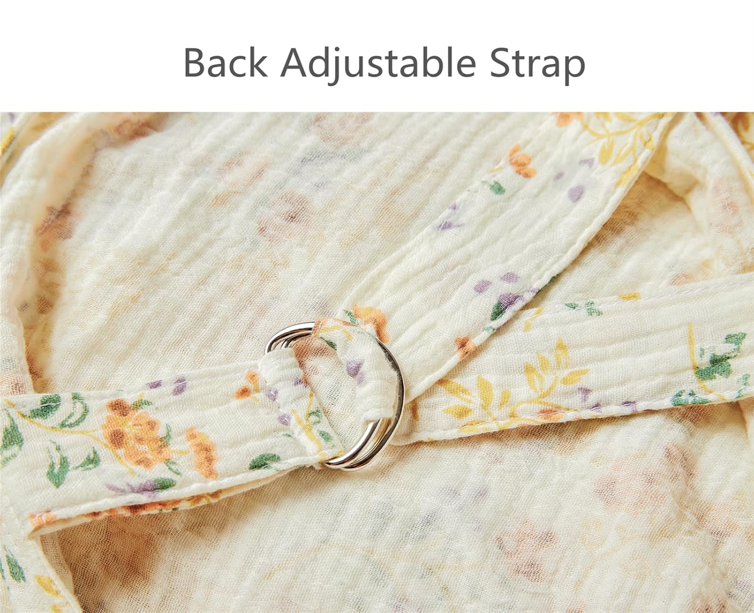 Insular Funda de lactancia de muselina para lactancia materna, fundas de lactancia transpirables con cuello de arco para mamá, delantal de lactancia