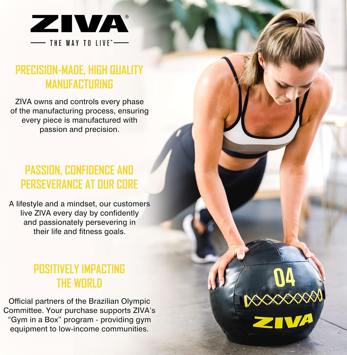 ZIVA Pelota de pared suave  Pelota de ejercicio con peso altamente duradera para entrenamiento de fuerza y acondicionamiento, varios colores, peso