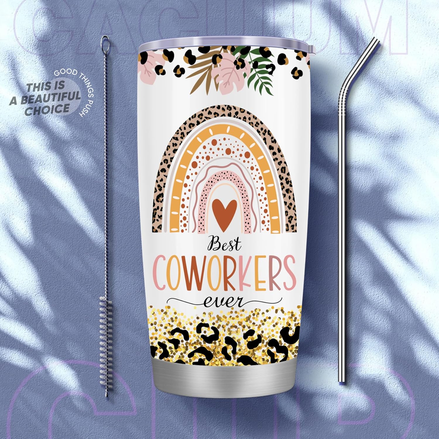 Regalos divertidos para compañeros de trabajo para mujeres, regalos de jubilación de agradecimiento para mujeres, vaso de 20 onzas, regalos de