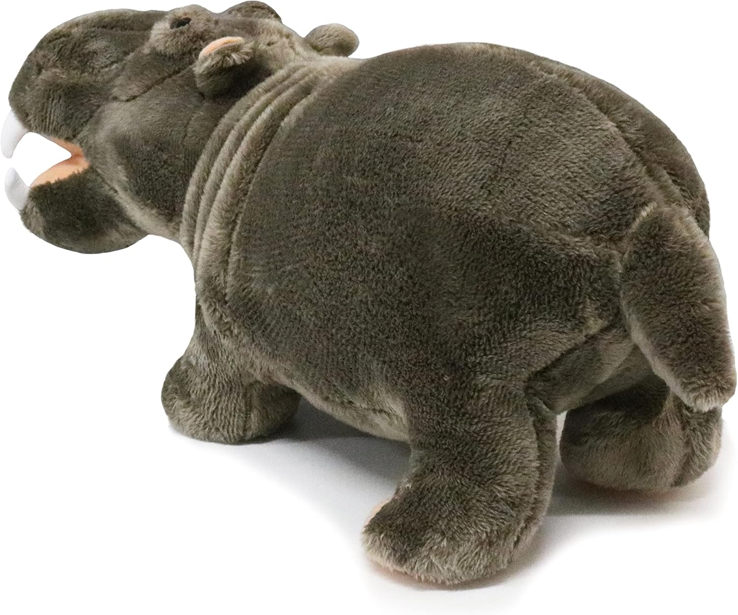 Ice King Bear Wild Animal Stuffed Animals Zoo Family Plush Toy (Hippo 14 Inches)