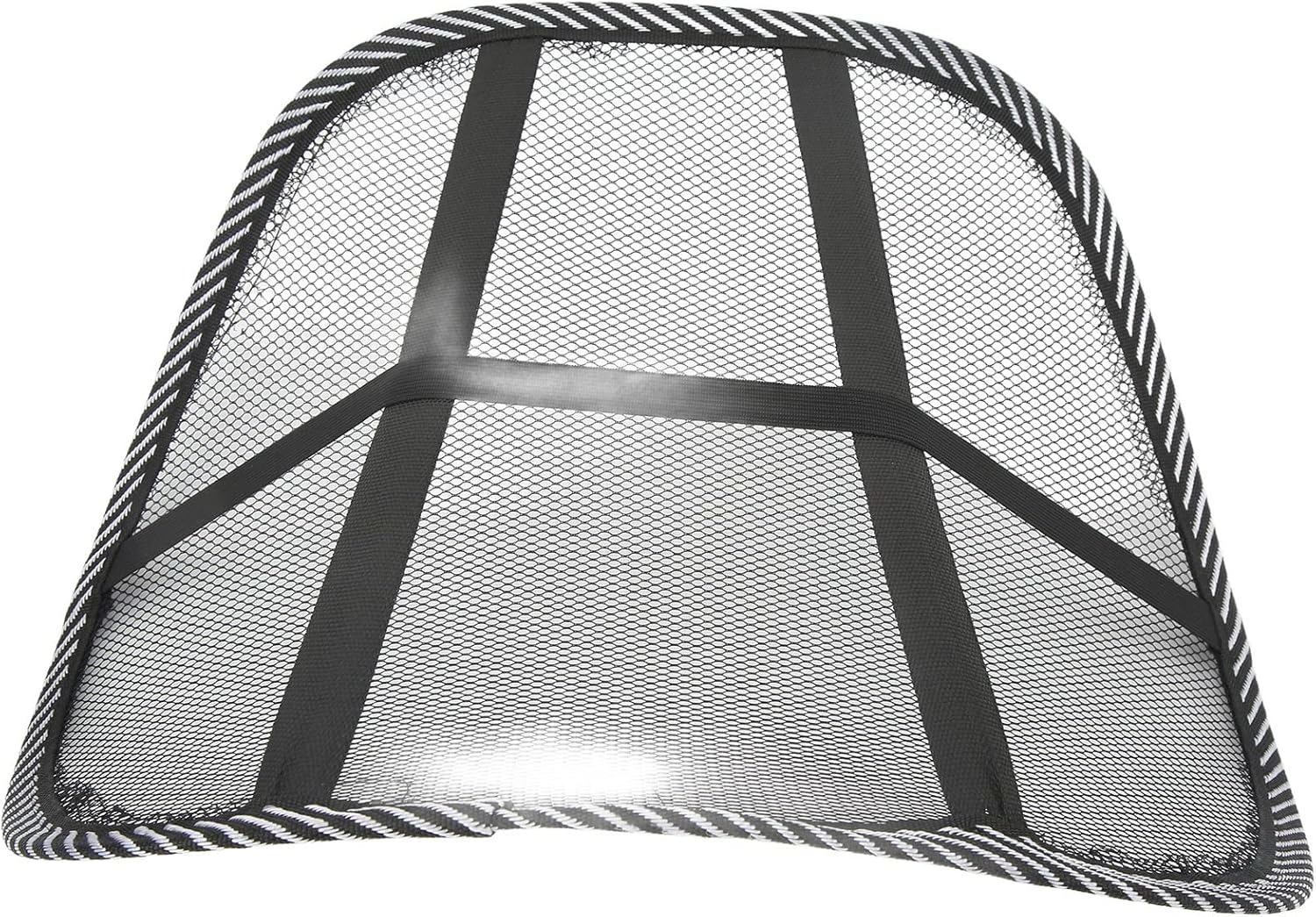 EVGATSAUTO Soporte trasero de malla para automóvil, almohada de cintura para asiento de automóvil, cuentas de masaje transpirable, cojín de espalda,